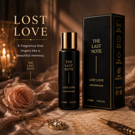 The Last Note Lost Love Chapter 2 perfume bottle, 30ML pure perfume